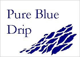Pure Blue Drip